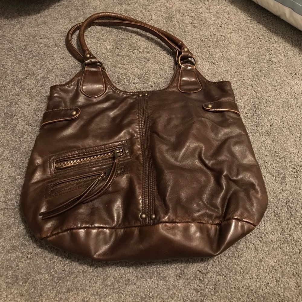 Brown purse