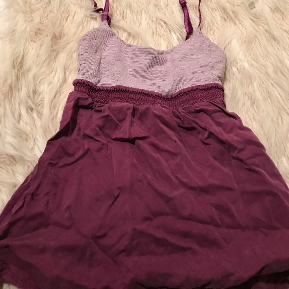 Lululemon purple workout top
