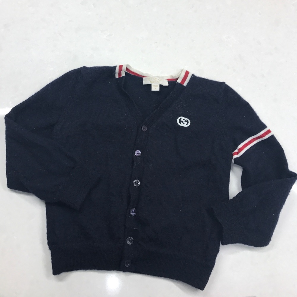 Baby GUCCI cardigan - light wool - 12-18 mo