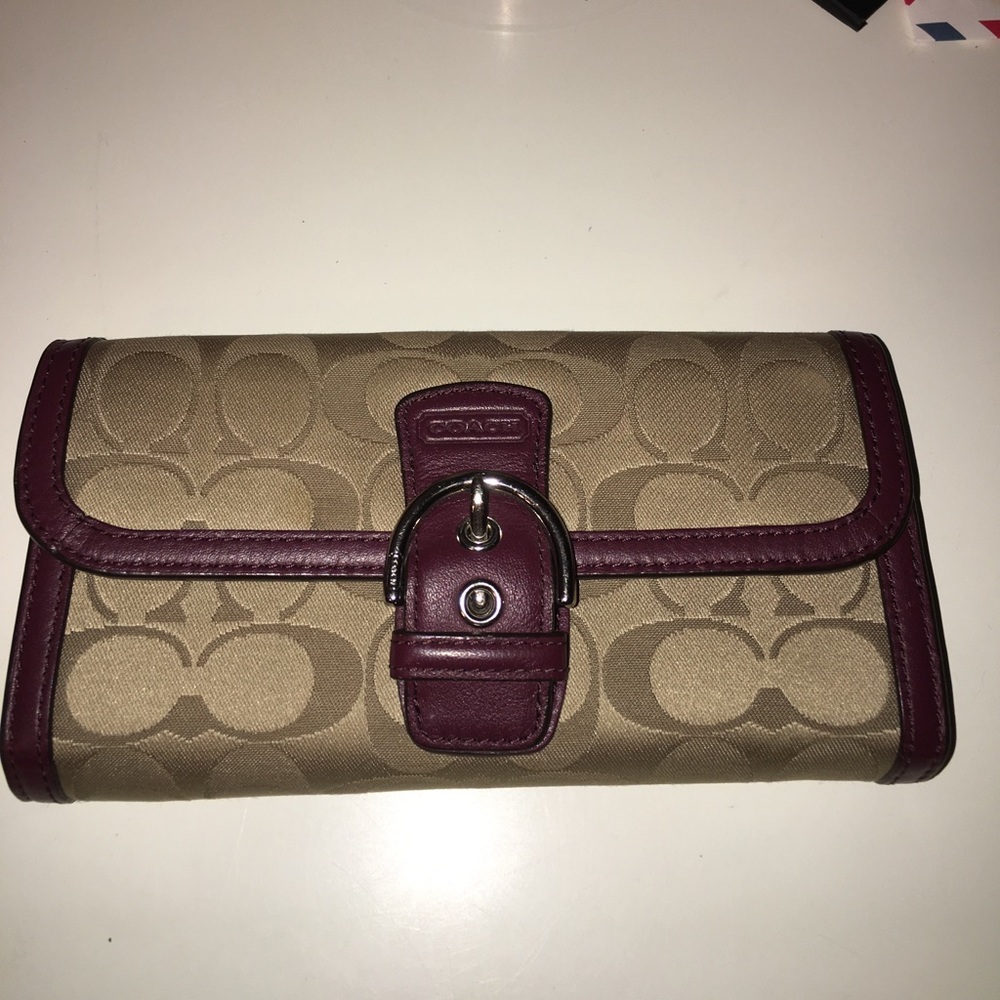 Coach wallet