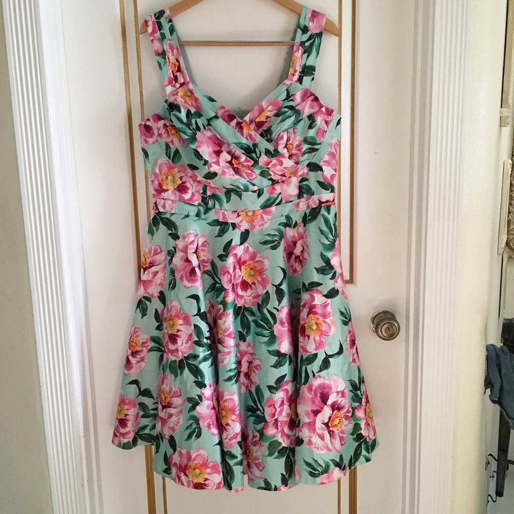 🌴 Tropical Print Retro style dress 🌺