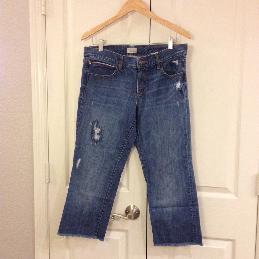 Gap Slim Boyfriend Jean Capri