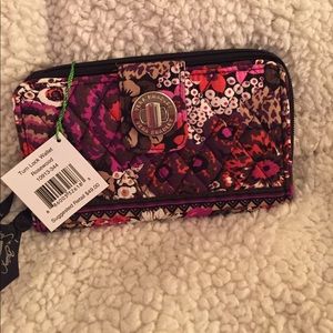 Vera Bradley Turn Lock Wallet