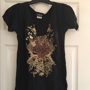 Black Graphic T-Shirt