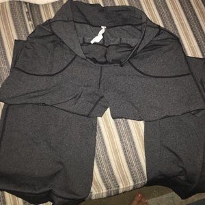 Wide leg Lululemon grey sweatpants