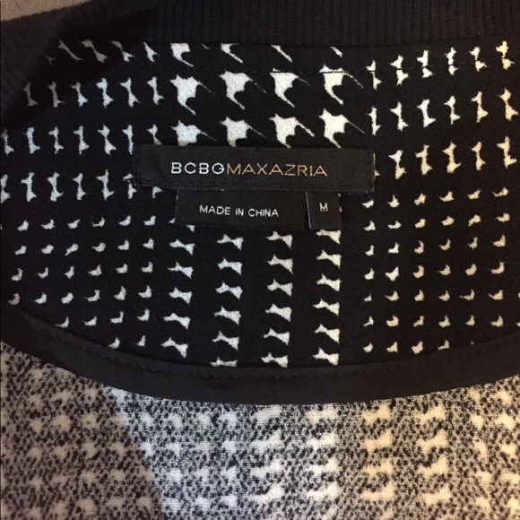 BCBG Sheer Sleeve Bomber Jacket - Picture 8 of 8