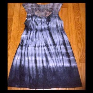 Tie Die Mini Dress