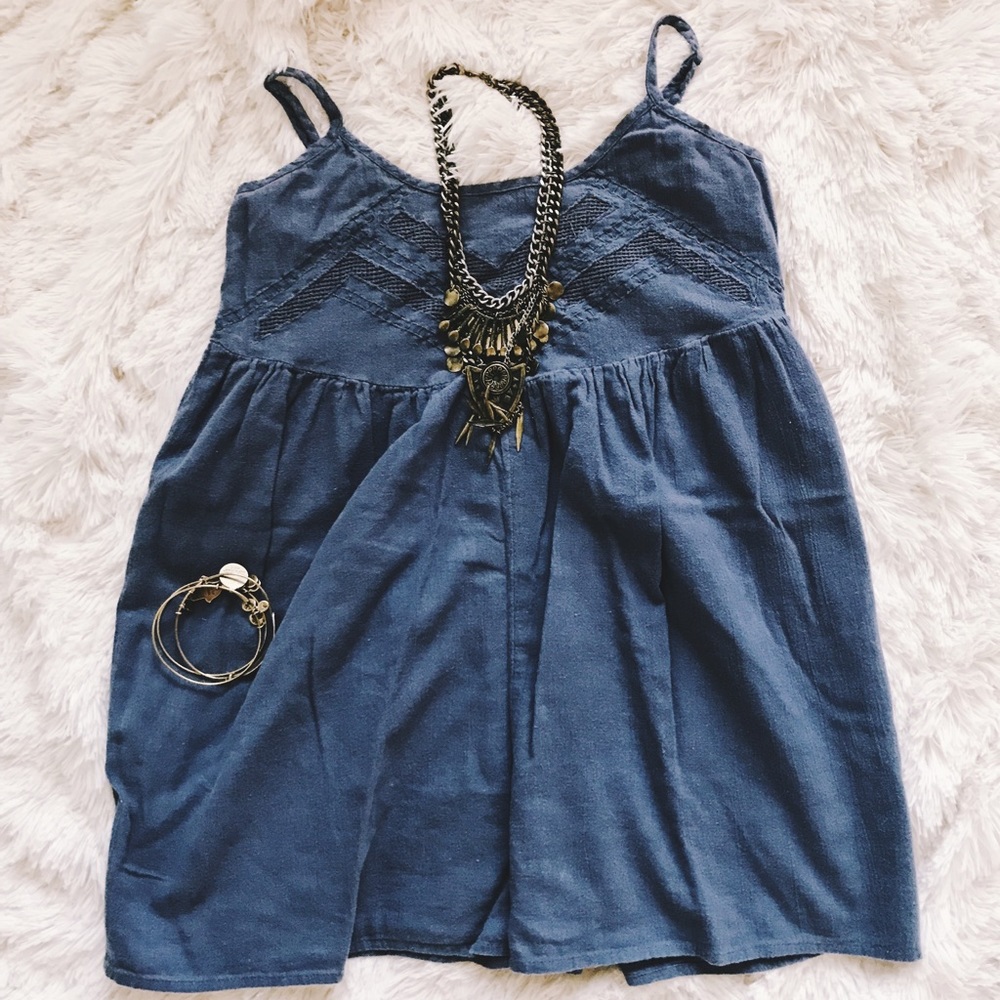 Volcom Dark Blue Romper