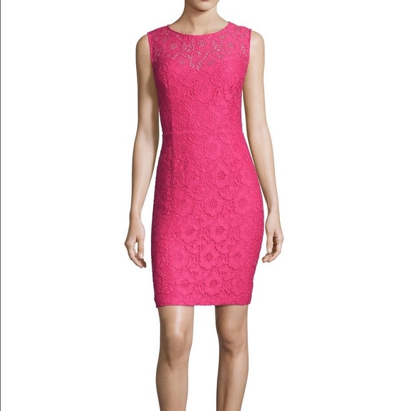 Cynthia Steffe 'Kennedy' Lace Sheath Dress
