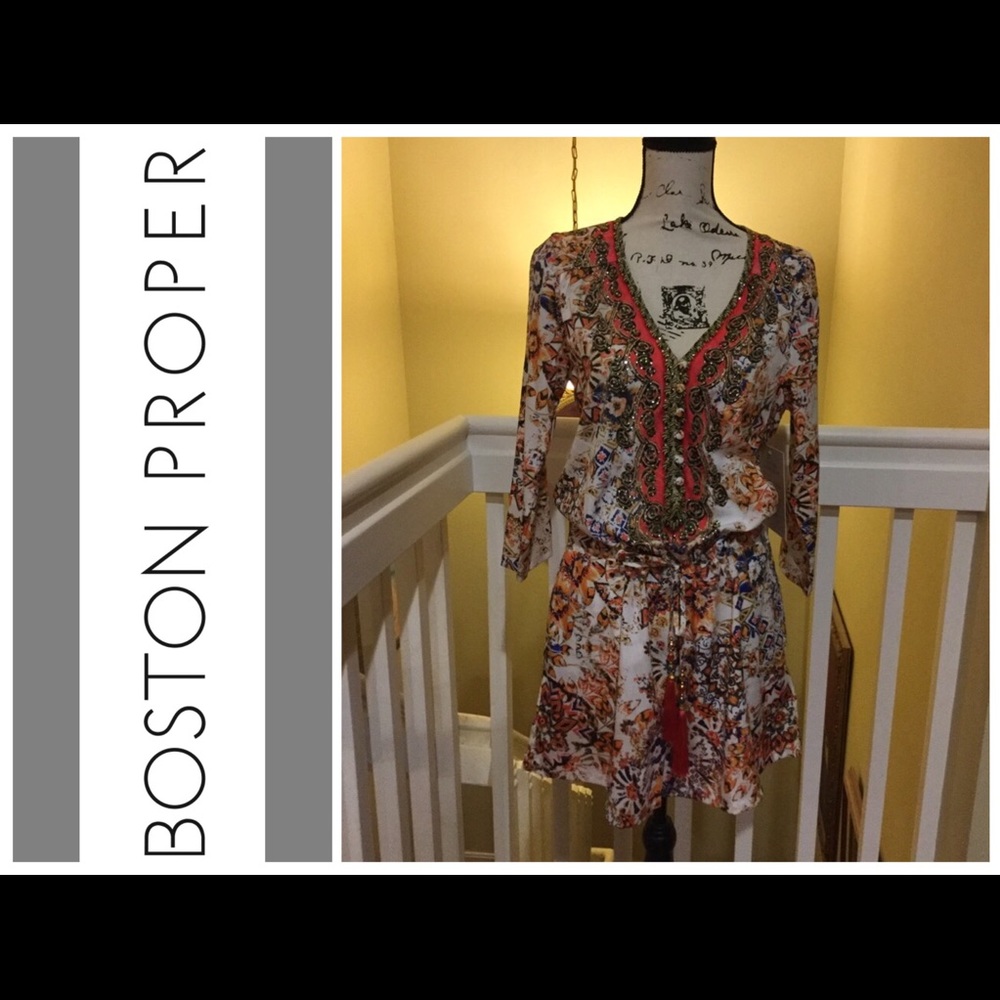 Boston Proper Brand New Romper