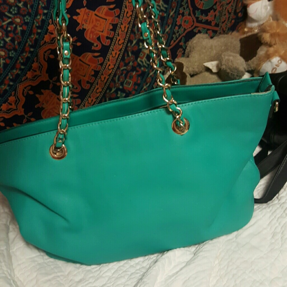 Turquoise purse