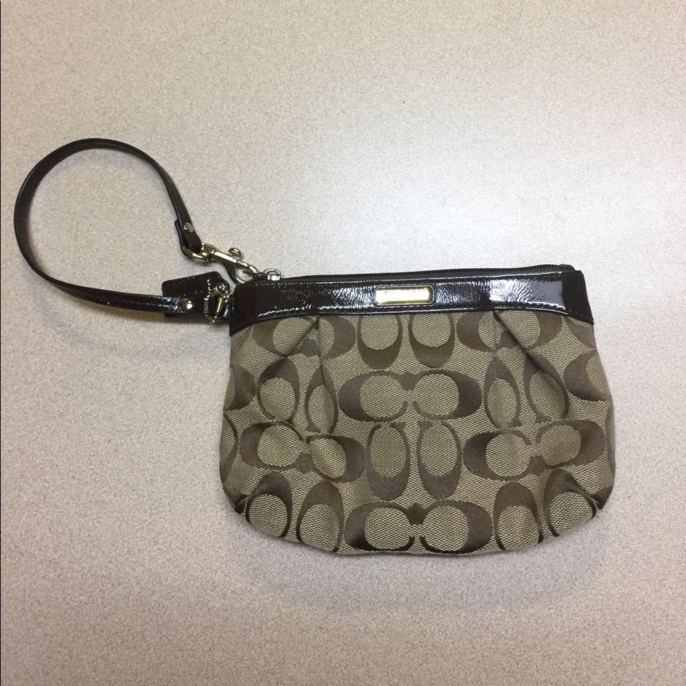 Authentic Coach wristlet