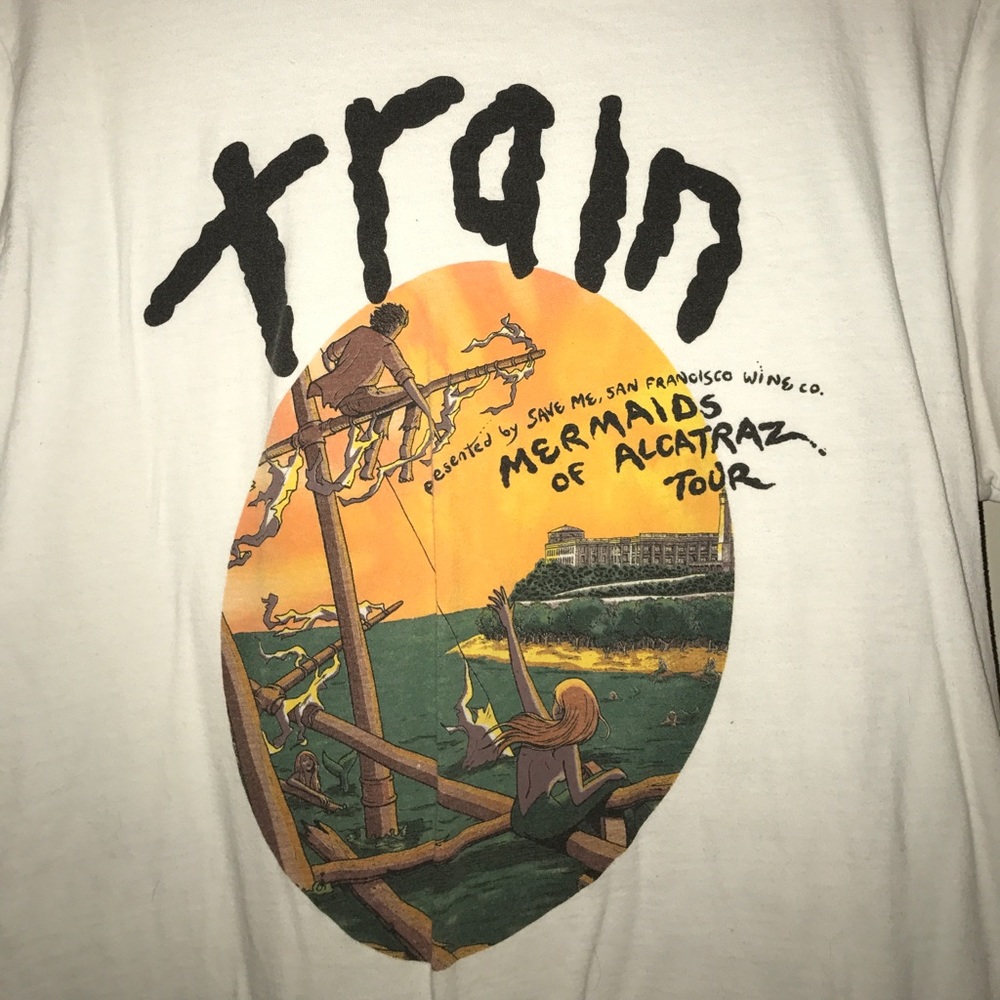 TRAIN Mermaid of Alcatraz Tour Tee
