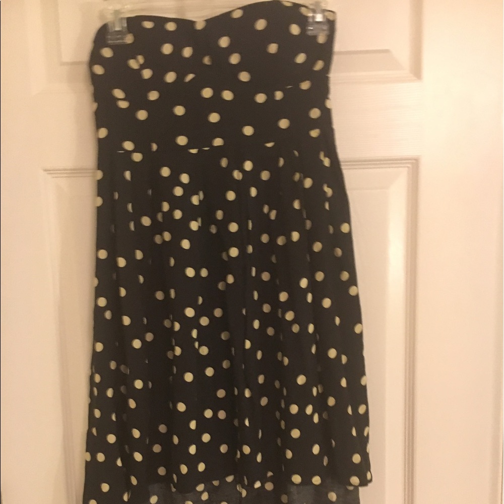 Strapless dress