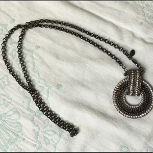 Lia Sophia 12 inch statement necklace