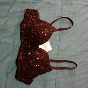 Sequin Bra