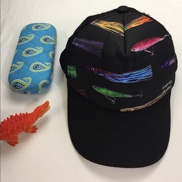Billabong Accessories - Billabong Snap Back Fishing Tackle Print