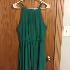 Green dress