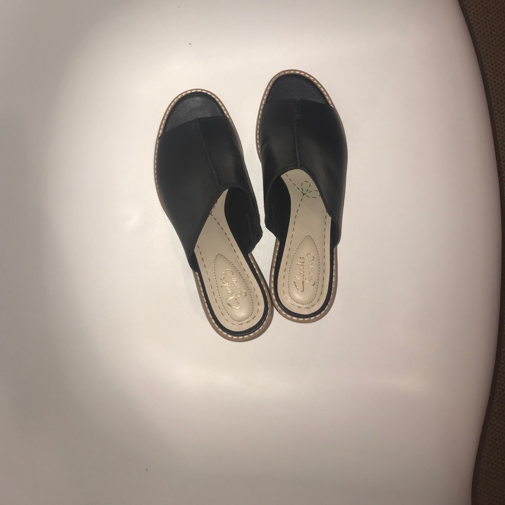 Clarks Slides brand new