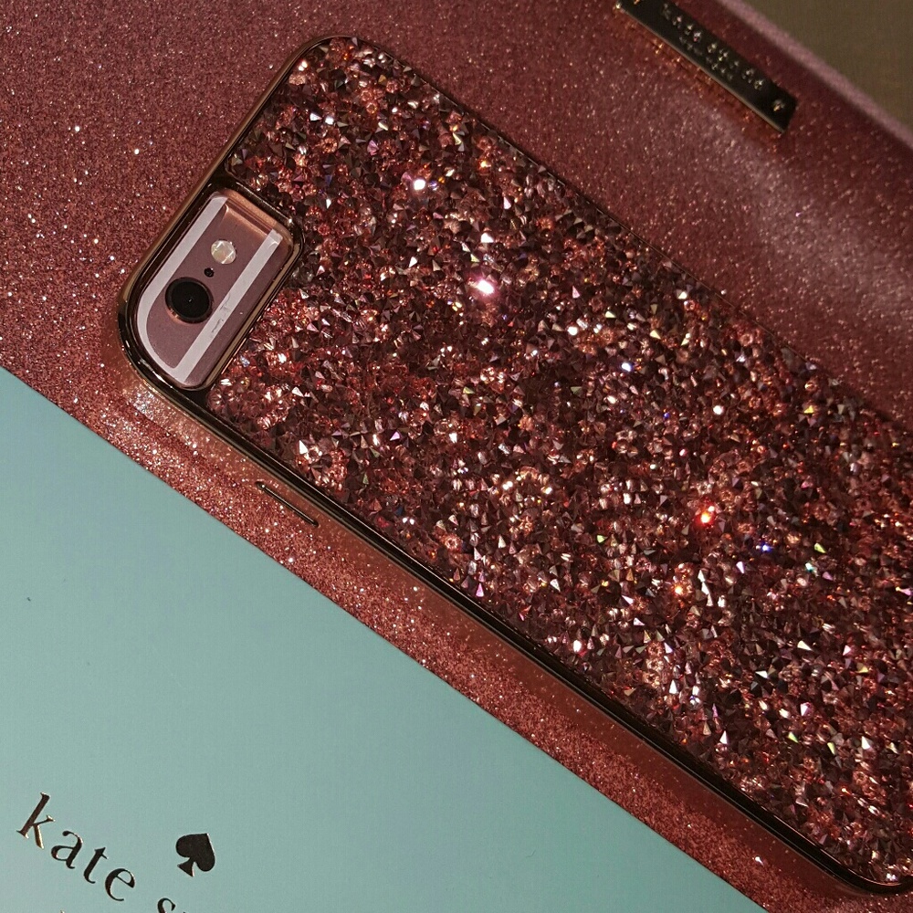 Swarovski iphone case Rose Gold