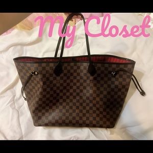 LV Never Full Bag ( 100% Authentic) ♥️My Closet