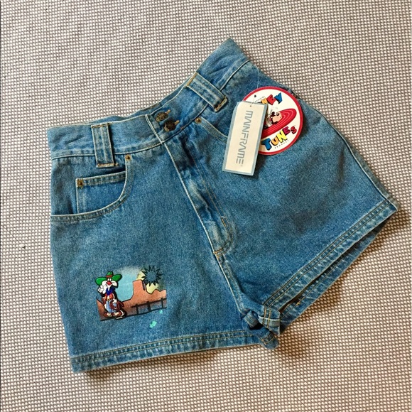 Urban Outfitters Pants - Vintage Warner Bros. high waist shorts