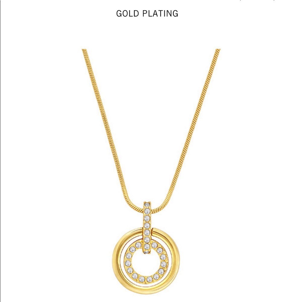 🆕✨🌟 Swarovski gold necklace✨🌟 Brand new!!✨🌟