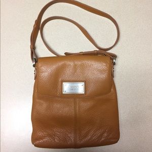 Leather DKNY crossbody