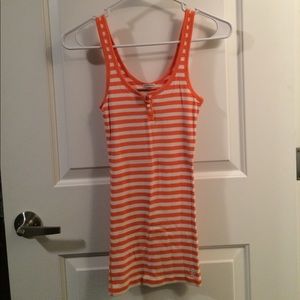 Striped Abercrombie tank