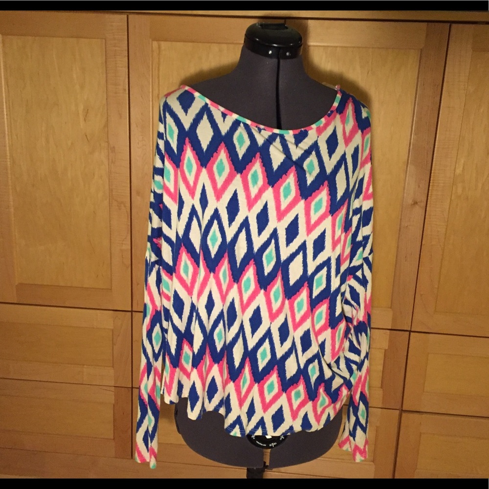 Flowy Spring Top, Long Sleeve