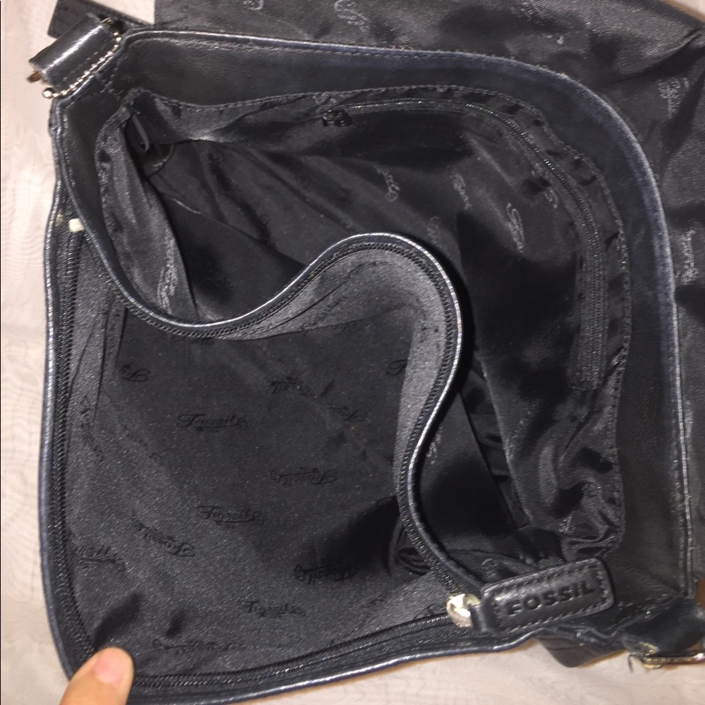 [Fossil] Dark Navy Shoulder Bag View 5