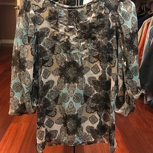 BCBGeneration summer floral blouse