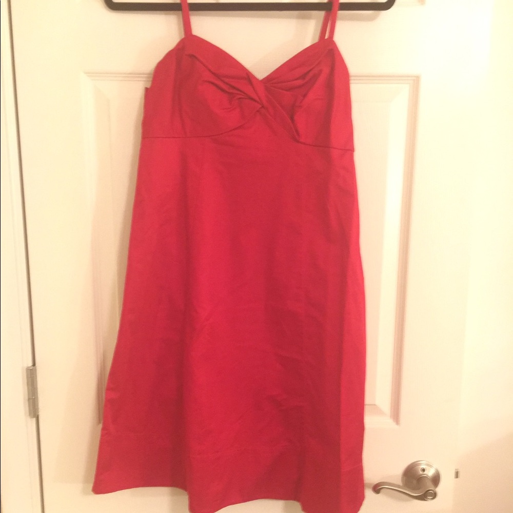 Red dress