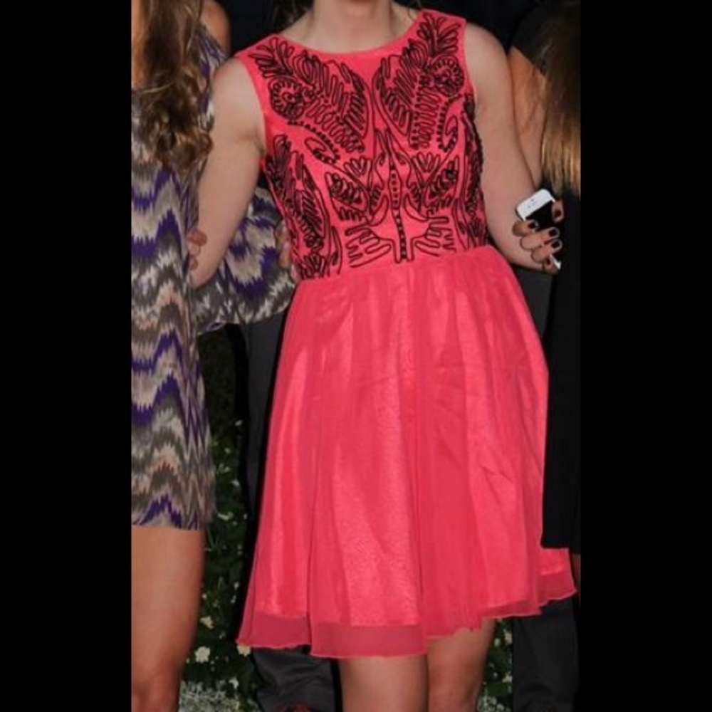 Chi Chi London Pink Sequin Dress