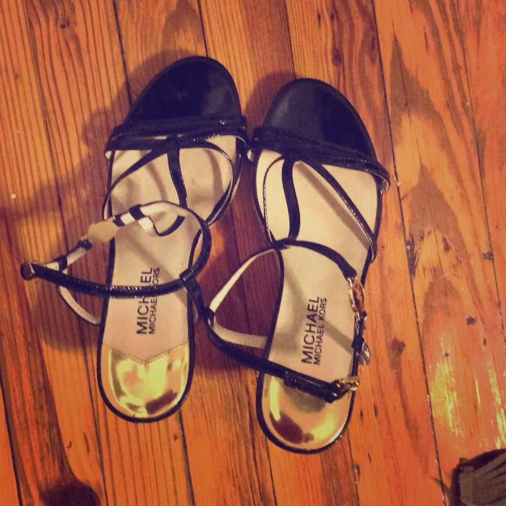 Michael Kors wedge sandals