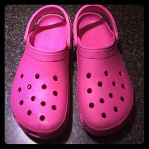 Crocs Pink Women's Size 11 (Men's 9)