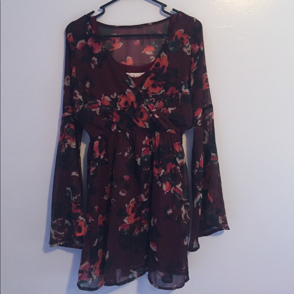 A&F flower dress