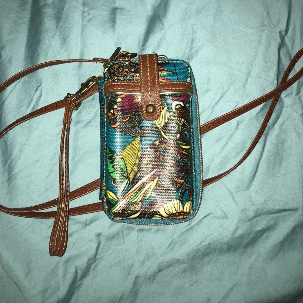 Sakroots Wallet/Cell Phone Mini Purse