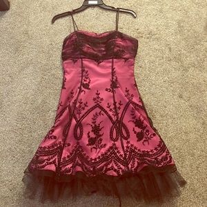 Semi formal pink dress!