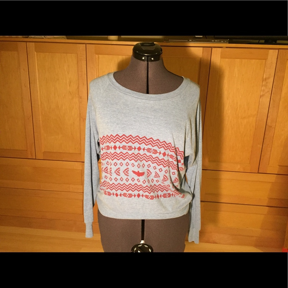Aztec Pattern Sweatshirt