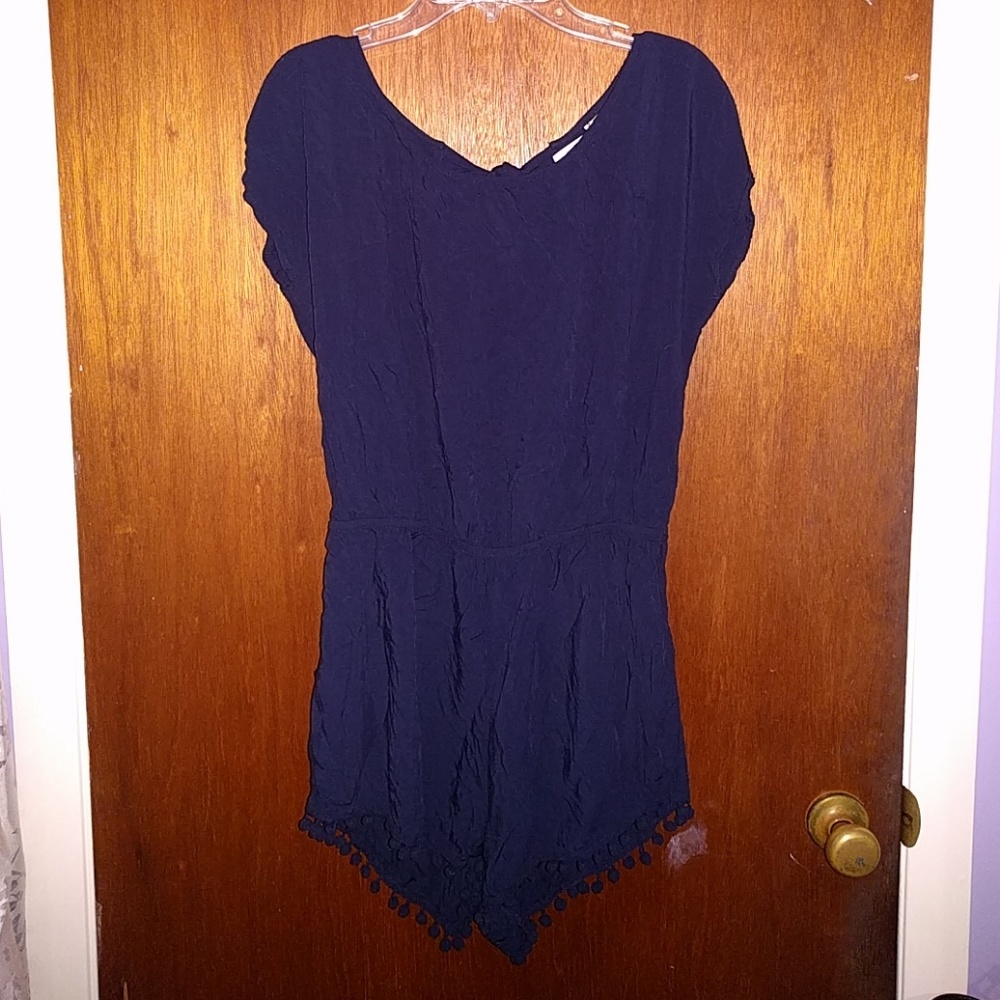 FINAL SALE Navy romper