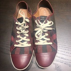 Burberry Lace Up Sneakers