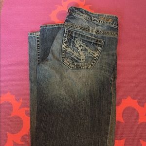 Silver jeans