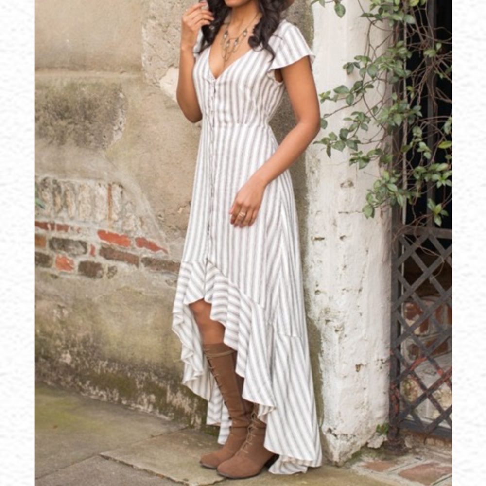 Noemi Striped Maxi