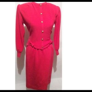 *SOLD* Vintage Pink cotton dress