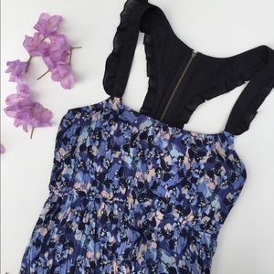 Urban Outfitters Blue Floral Summer Dress