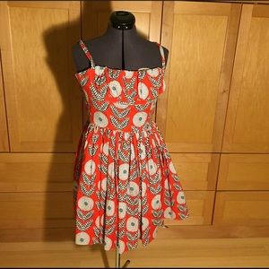 Mod cloth Floral Dress