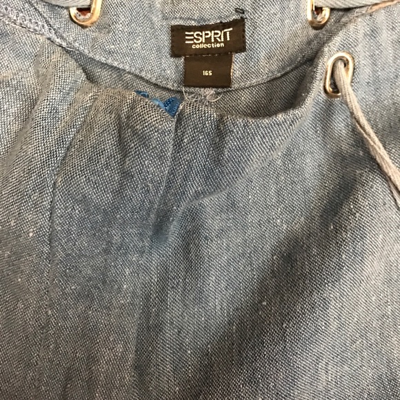 Esprit Wide denim color pants - Picture 2 of 2