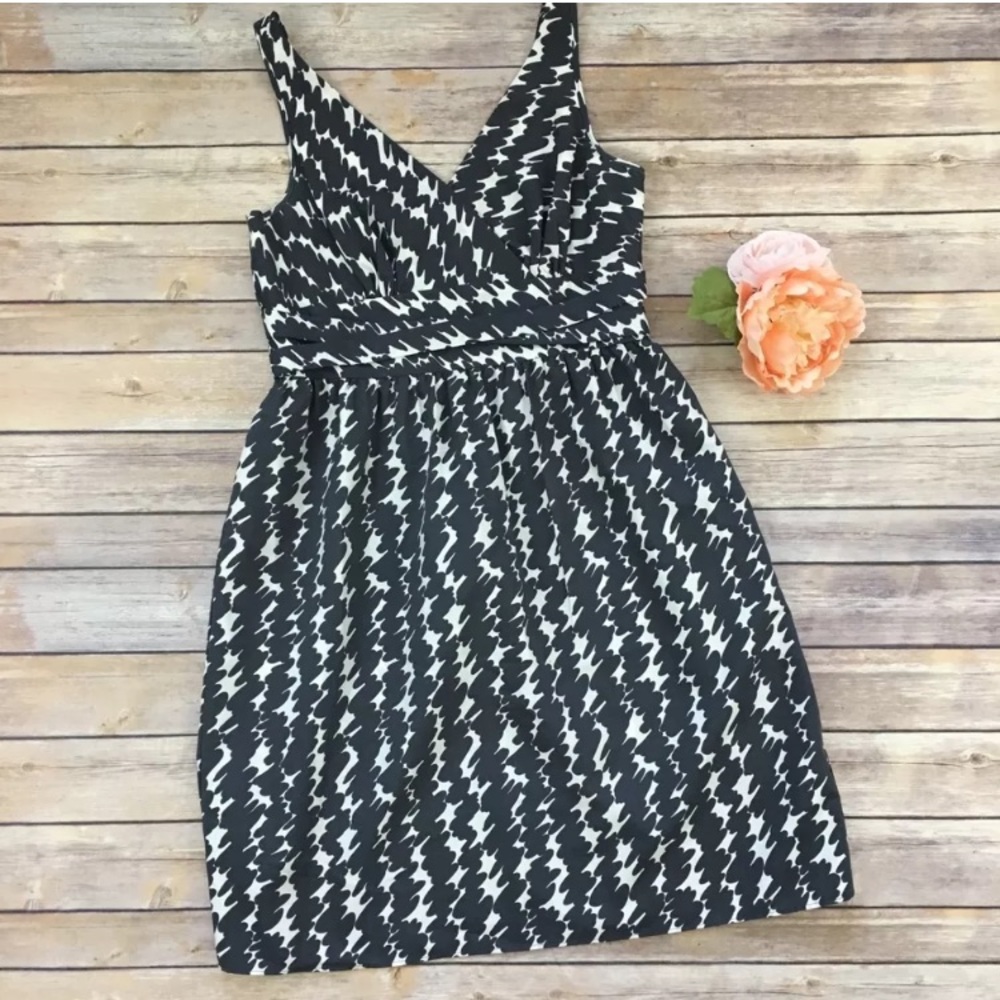 Ann Taylor Silk Blend Dress Sweetheart Neckline