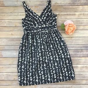 Ann Taylor Silk Blend Dress Sweetheart Neckline